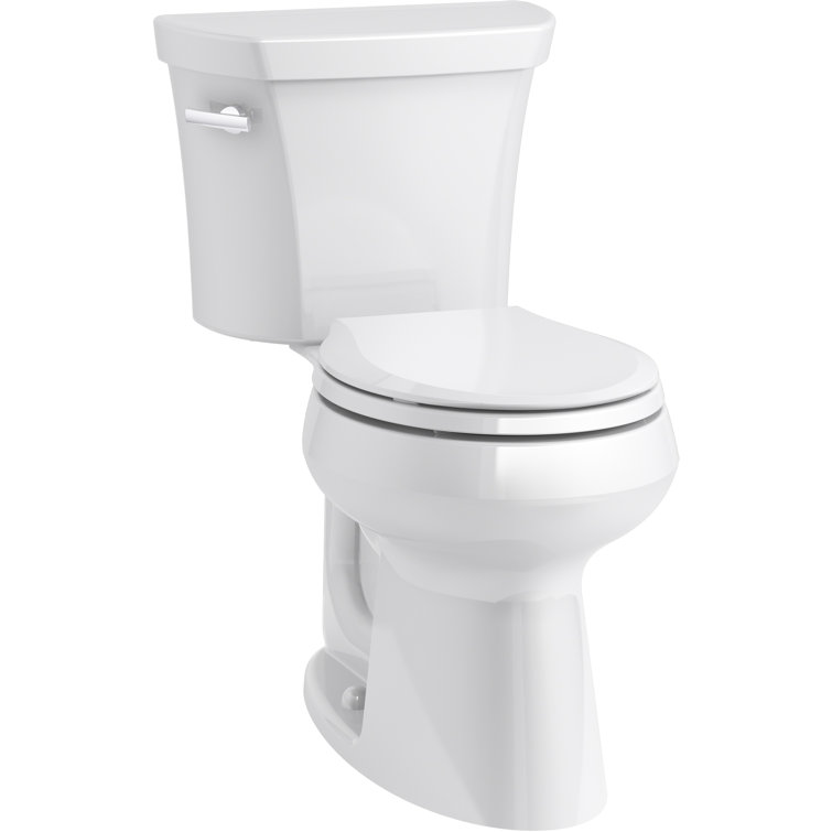 Kohler Highline 1.28 GPF Water Efficient Round TwoPiece toilet (Seat
